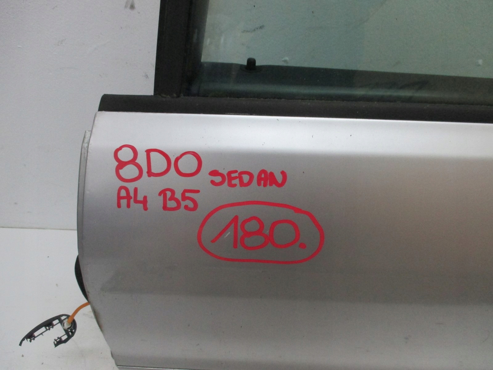 door left rear. AUDI A4 8D0 sedan