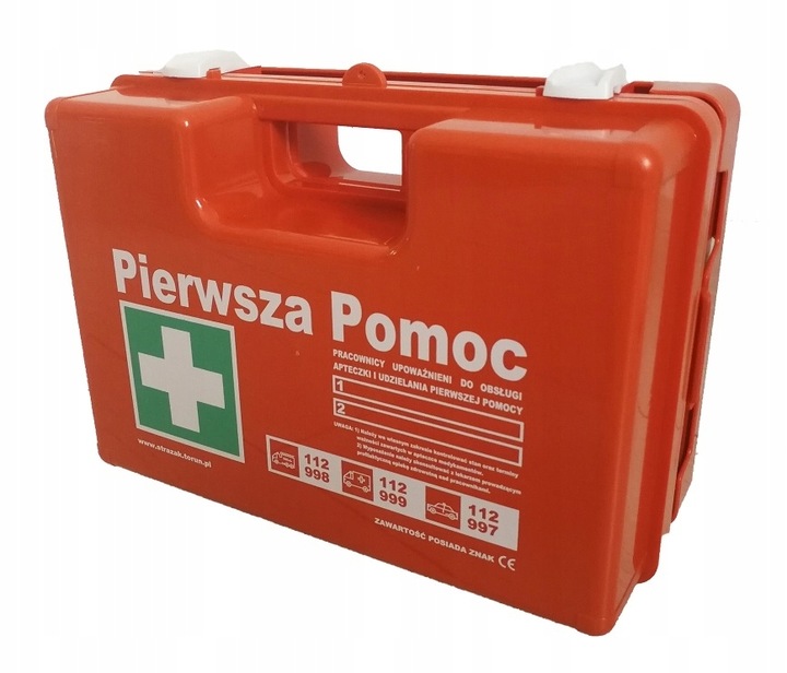 APTECZKA PIERWSZEJ POMOCY PRZEMYSŁOWA ZAKŁADOWA PEŁNE WYPOSAŻENIE DLA FIRM Kod producenta Apteczka