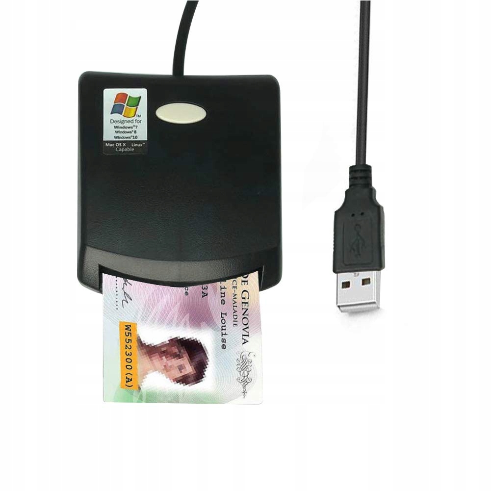 

Czytnik kart kierowców chipowy Usb Smart Card