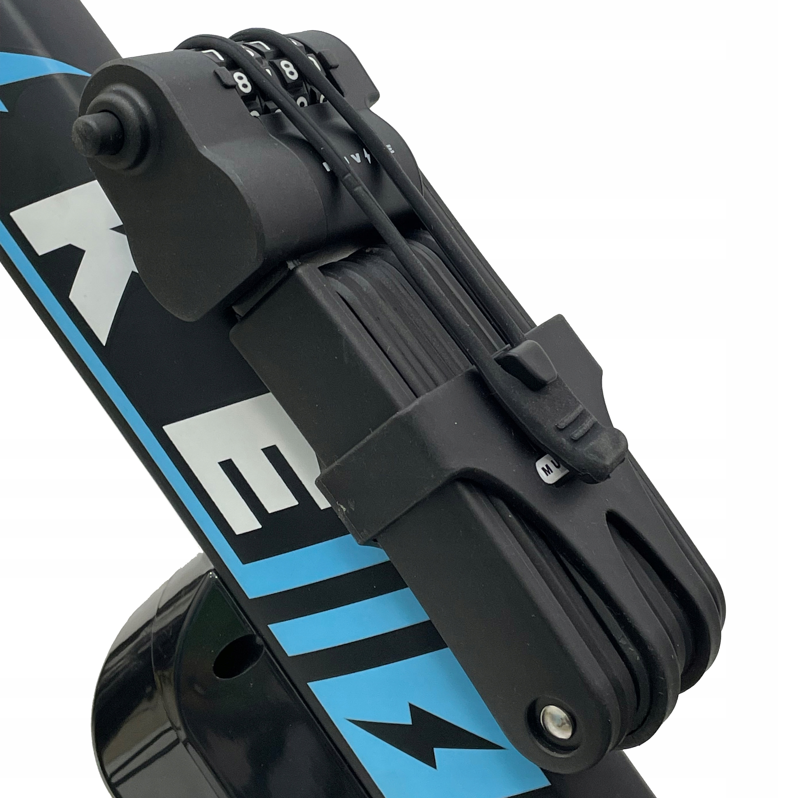 ZAPIĘCIE ROWEROWE SKŁADANE ZAPIĘCIE DO ROWERU MUVIKE FOLD 800/8C SZYFR 85cm Rodzaj zapięcie składane