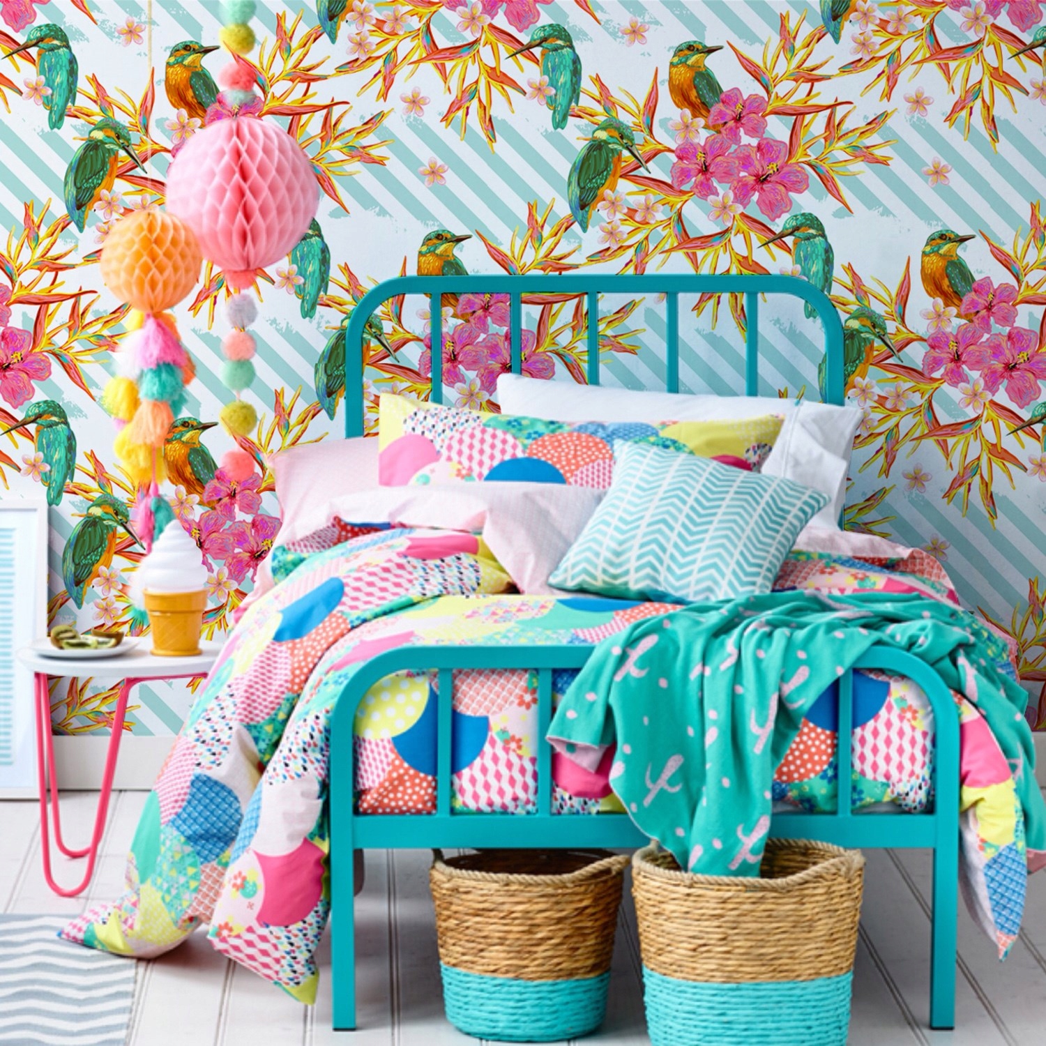 

Flizelinowa fototapeta Letnie barwy tęczy 104x70