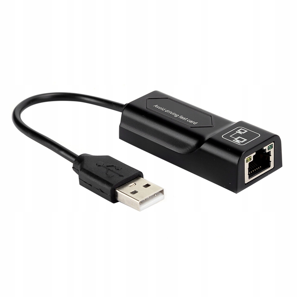 Adapter USB2.0 do RJ45 Przewodowa karta (4554363414167) • Cena