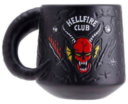 

Kubek Tłoczony Stranger Things Hellfire 400ml