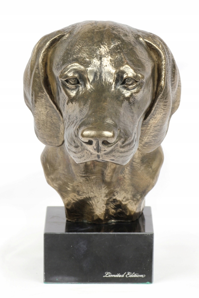Weimarská figurka psa, soška, socha, socha, trofej, odmena