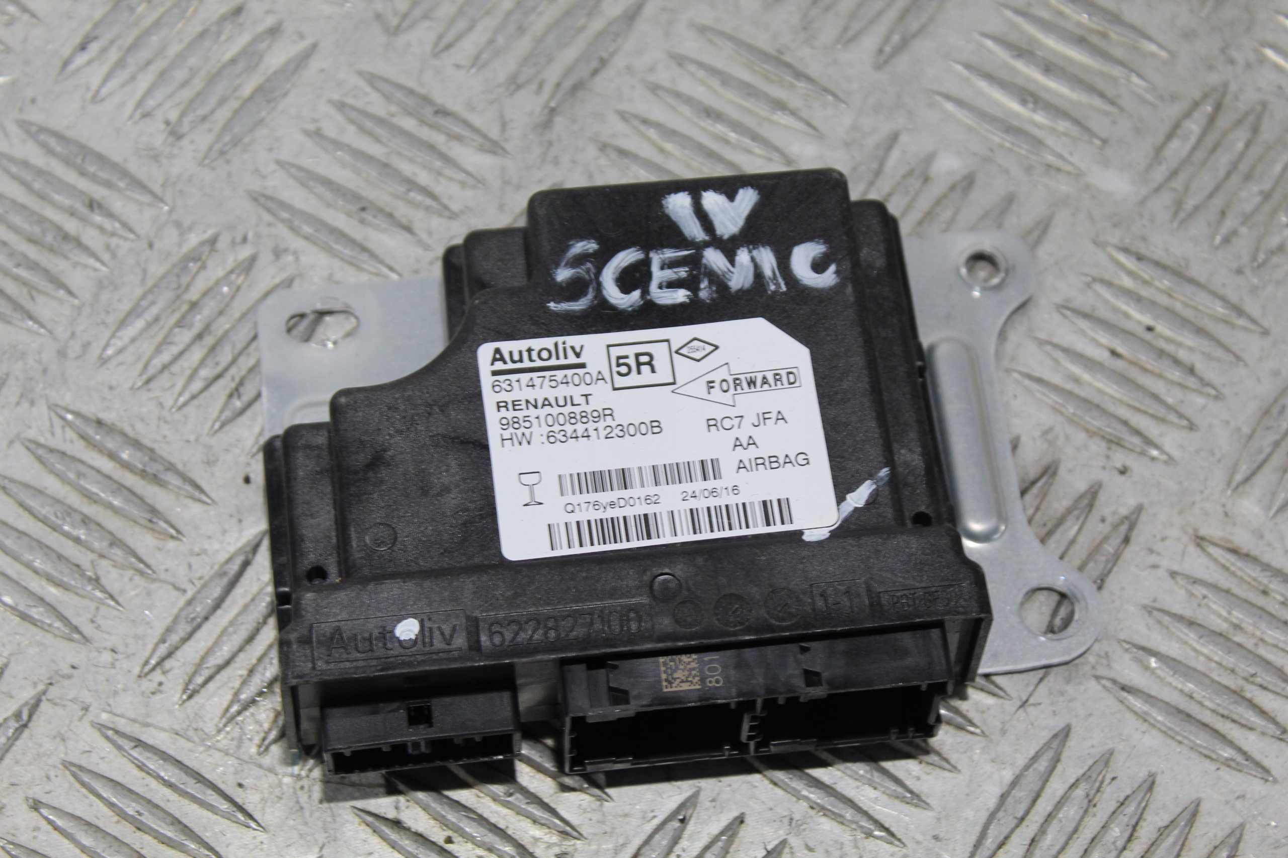module SENSOR airbag SCENIC IV 4 985100889R