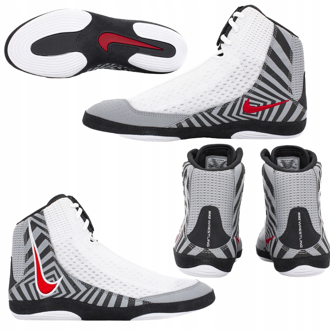 Buty Zapaśnicze Męskie Nike Inflict 4 Se Biały/Szary r. 42