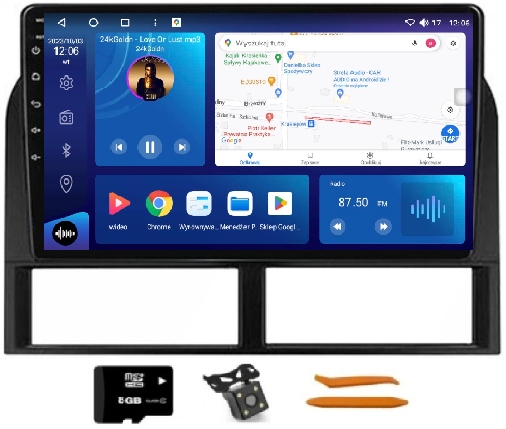 Radio Android Gps Lte Qled Carplay 128GB Jeep Grand Cherokee 2 Wj Wg 99-05