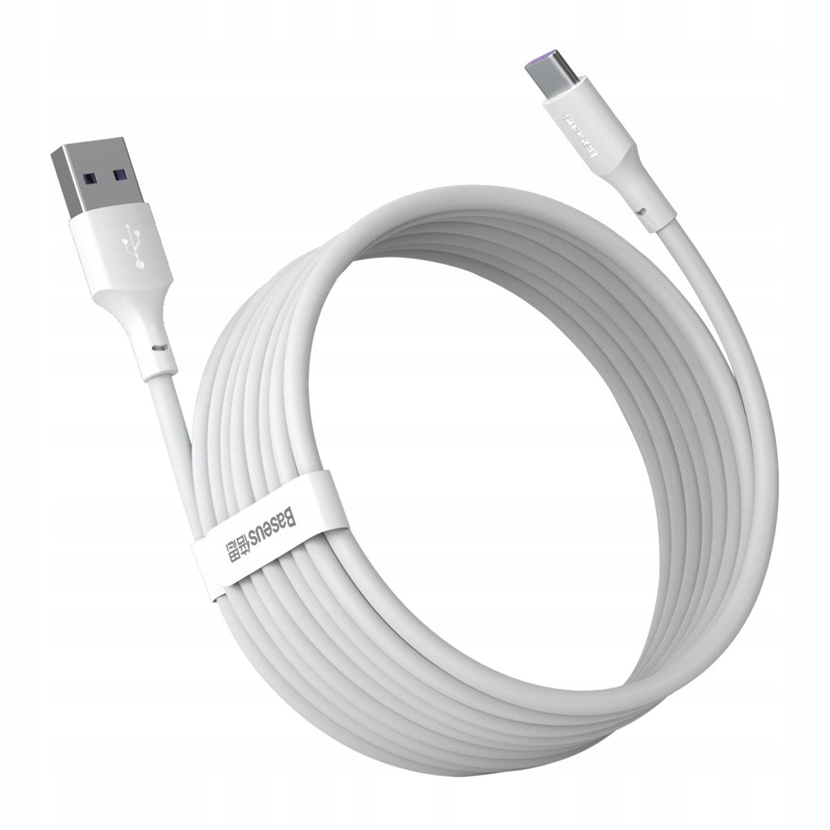 2X kabel USB-C BASEUS QC PD 40 W 5 A 1,5 m biały Złącza USB - USB typ C