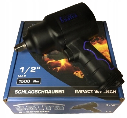 KLUCZ UDAROWY SATRA S-CO1500 1/2'' 1500NM TWIN HAMMER