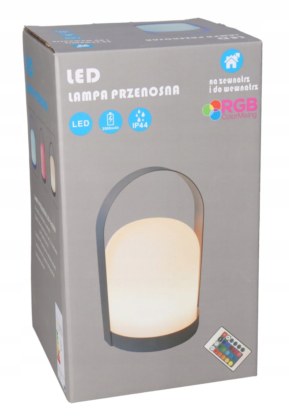 LAMPA LED PRZENOŚNA DO OGRODU NA BALKON TARAS EAN (GTIN) 5907587755840