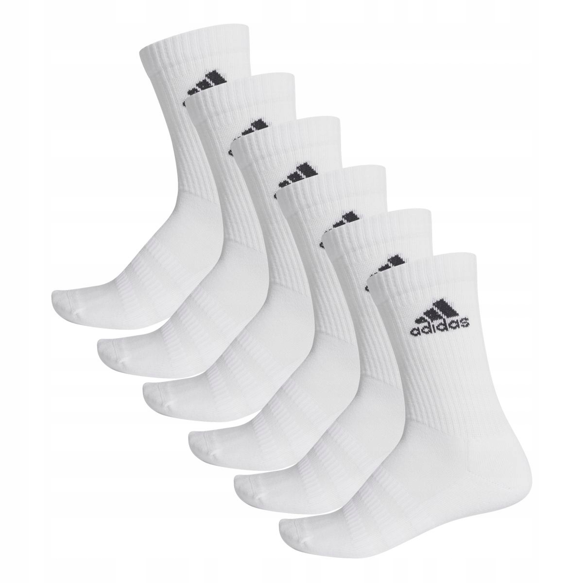 

Skarpety Adidas męskie długie białe 6PAK DZ9353 L