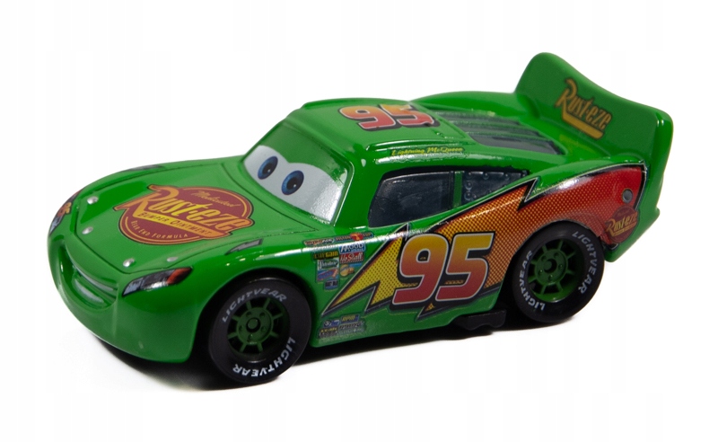

Mattel Cars Auta Zygzak McQUEEN Rusteze Zielony Pl