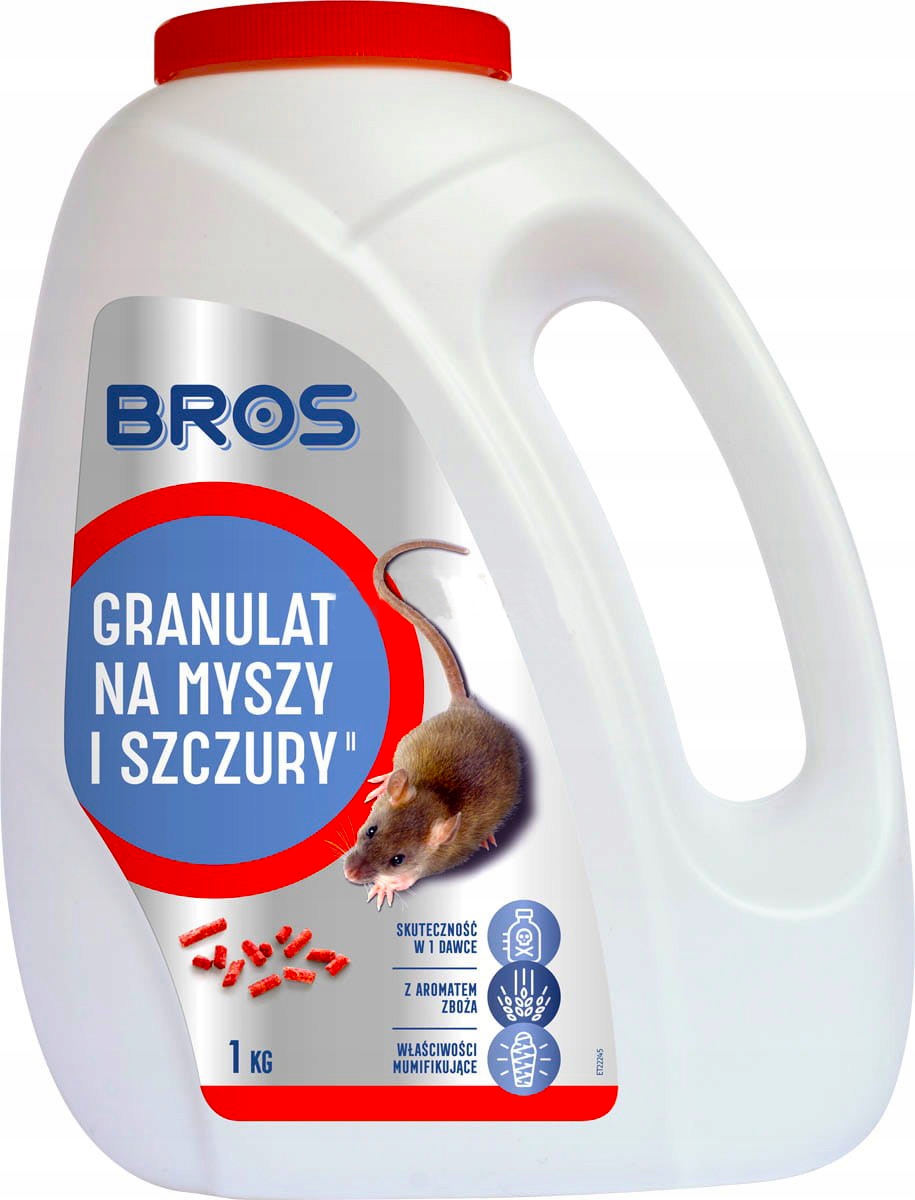 

Bros Granulat Silna Trutka Na Myszy Szczury 1KG