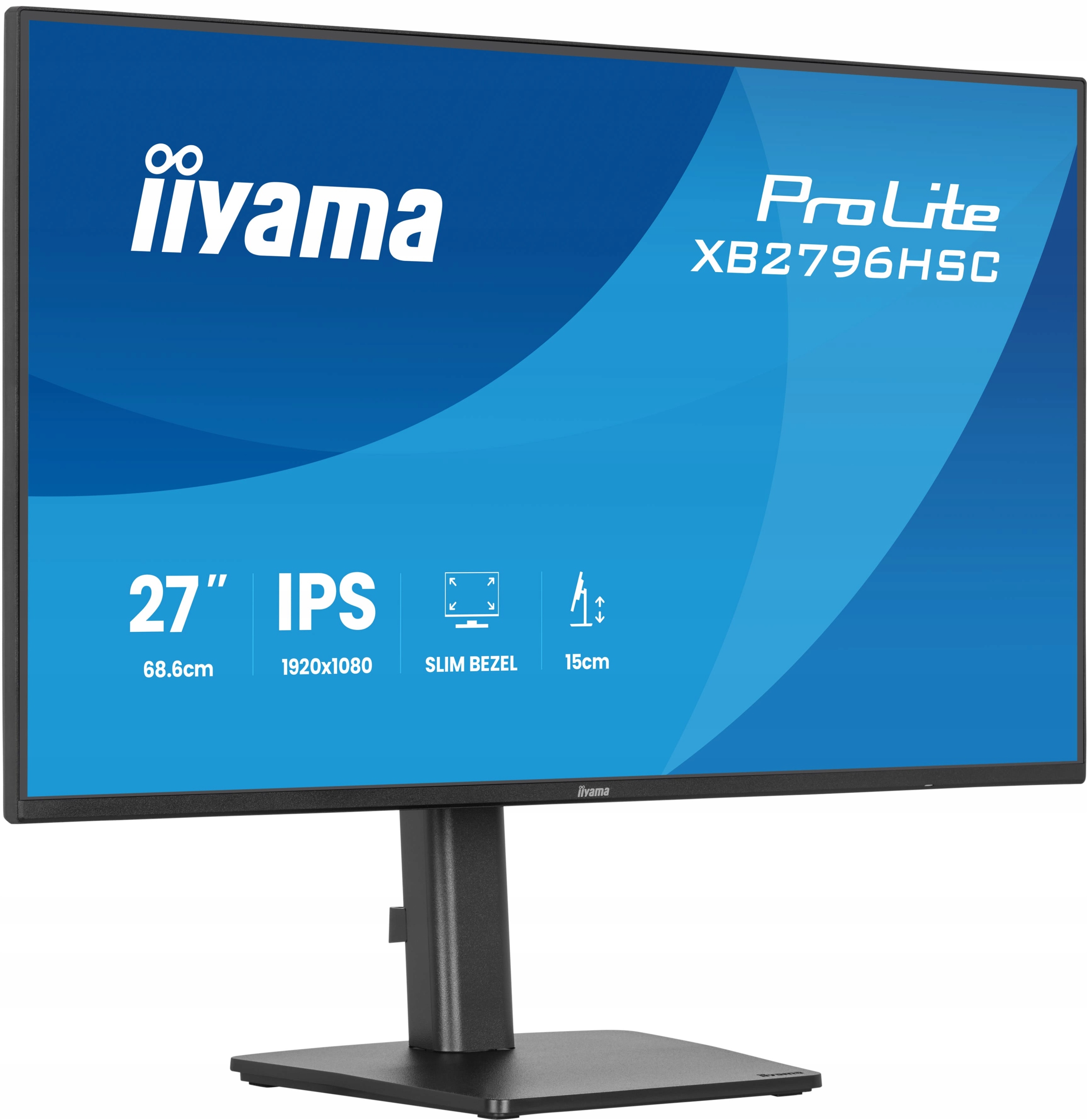Monitor iiyama ProLite XB2796HSC-B1 27 Ips Led 144 Hz Hdmi, Usb-c Has