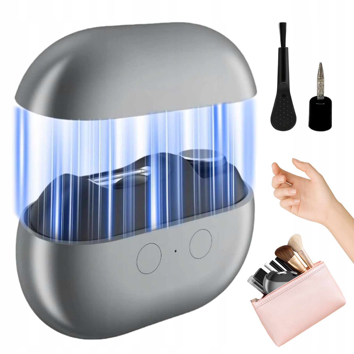 Automatický Elektrický Kleštičky Na Nehty S Usb Pilníkem A Led Lampičkou