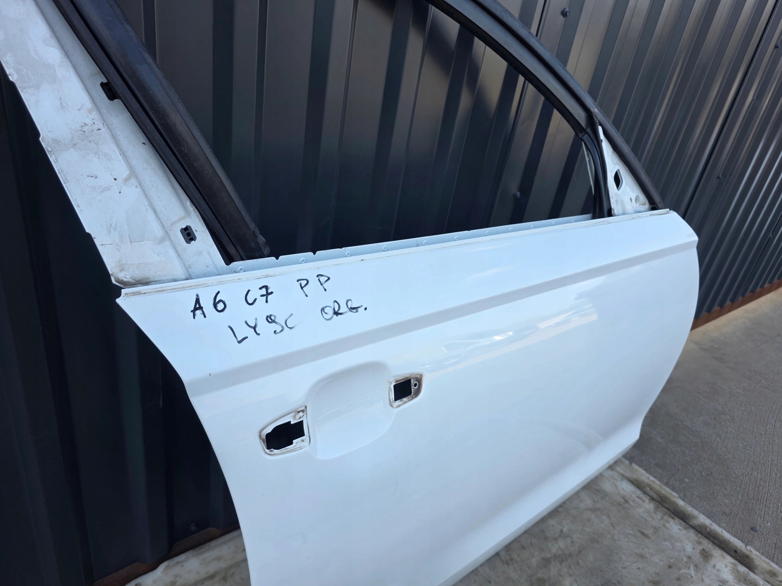 door right front AUDI A6 C7 sedan AVANT KOMBI LY9C *original* 2011-2017