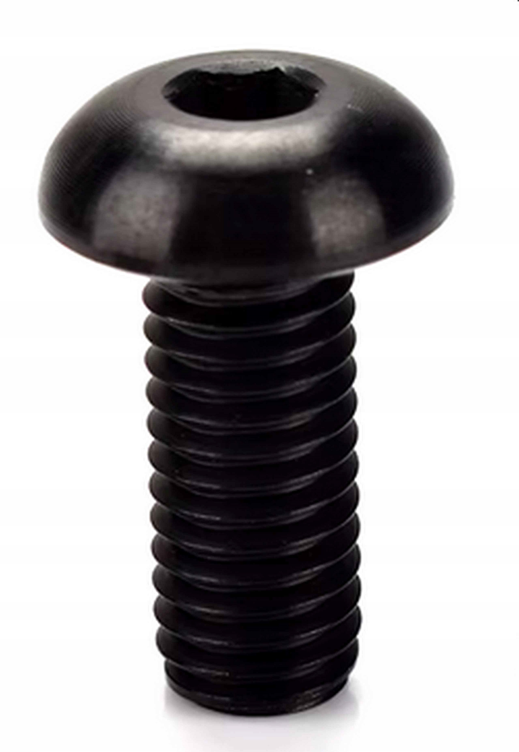 Fmxtr Titanium Bolt Śruby M5x10mm Torx 6 szt do Tarczy Hamulcowej Black