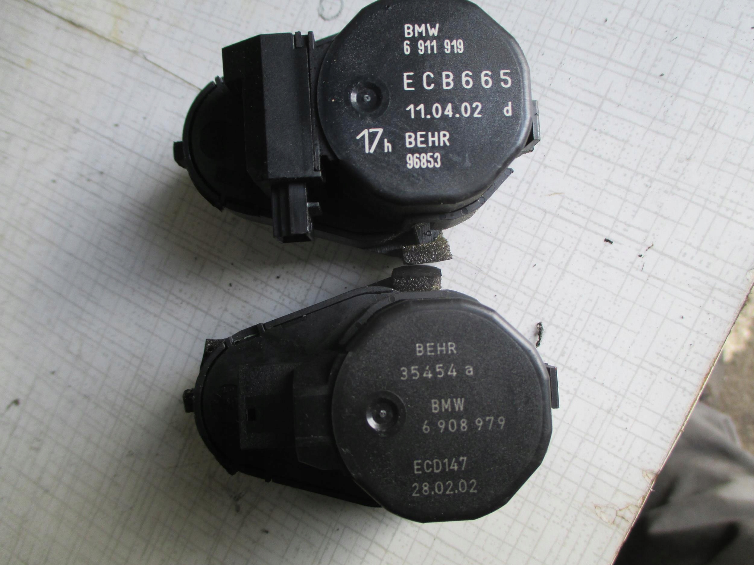 BMW E65 SILNICZEK NAGRZEWNICY 6911919 6908979