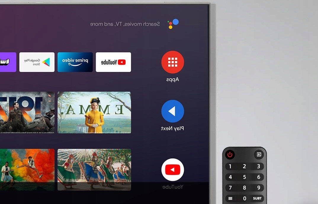 Telewizor ChiQ U55QG7L 55" QLED 4K UHD Google TV Dolby Vision HDR Frameless Tuner DVB-C DVB-S2 DVB-T DVB-T2
