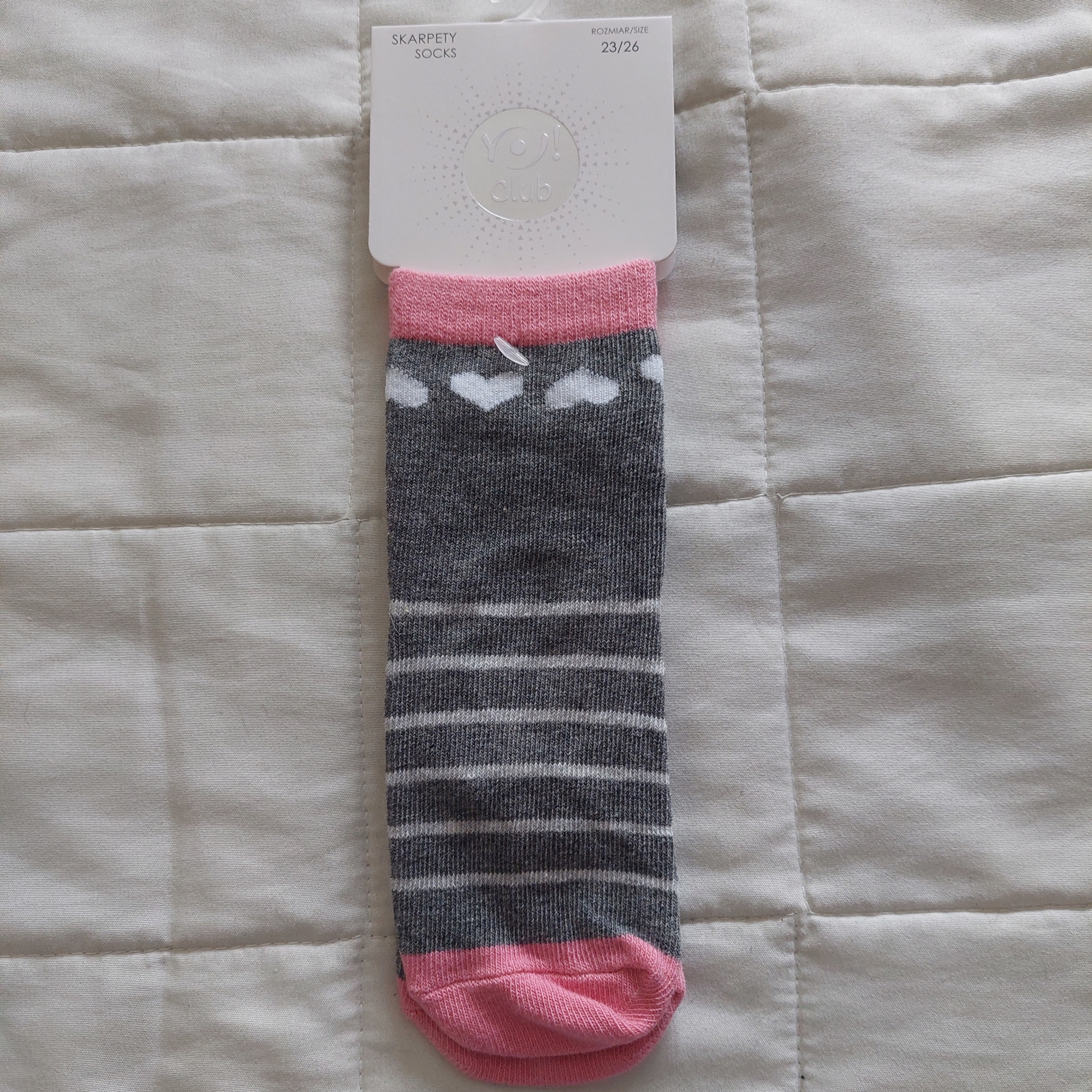 

nowe skarpetki Yo 23/26 (14,1-16 cm)