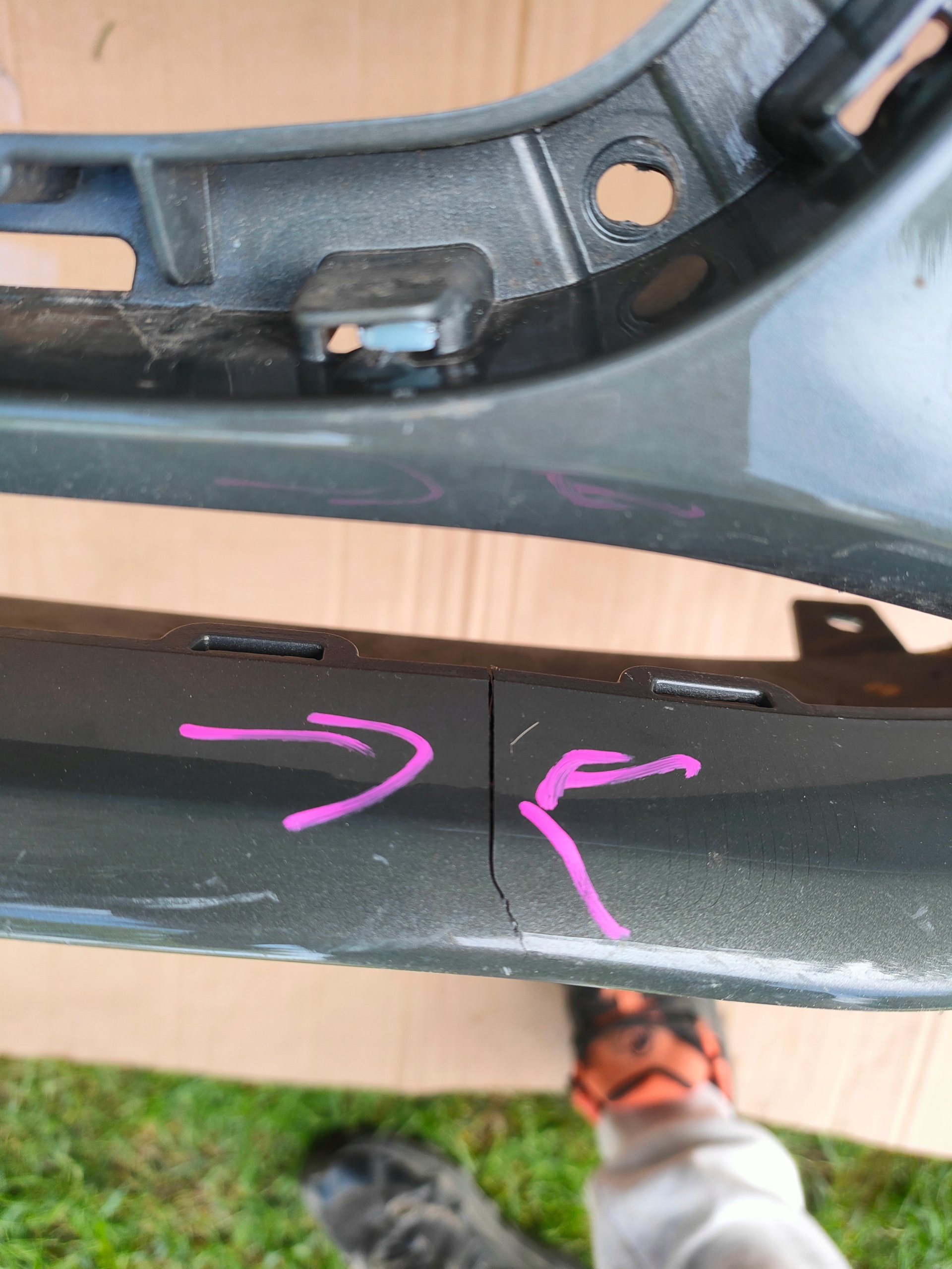 Audi A6 C8 4K0 bumper front front 4K0807437 4K0807437a