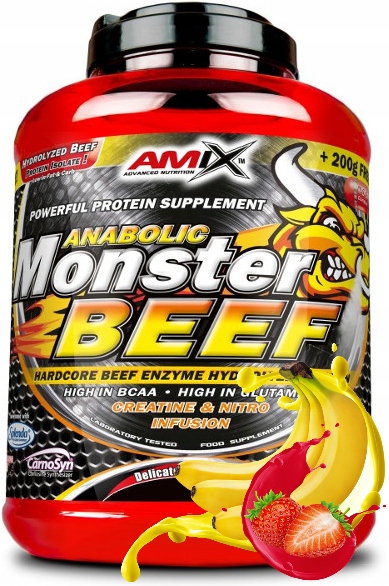 Hydrolyzát Hovězího Proteinu Anabolic Monster Beef