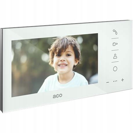 Aco GLASS-PRO-7 Wh Monitor Familio Como Pro 7 palcov