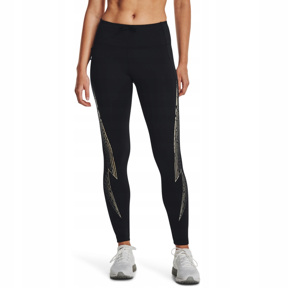 Under Armour Legíny Ua OutRun the Cold Tight-BLK černá