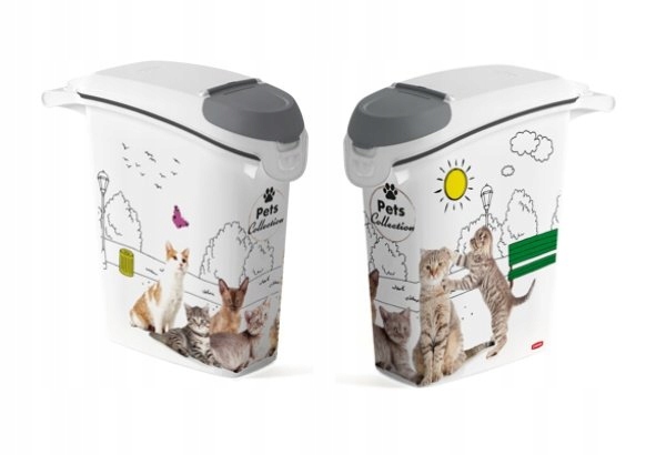 Levně Nádoba Na Stelivo Pro Kočky Hermetická S Dávkovačem 10 Kg