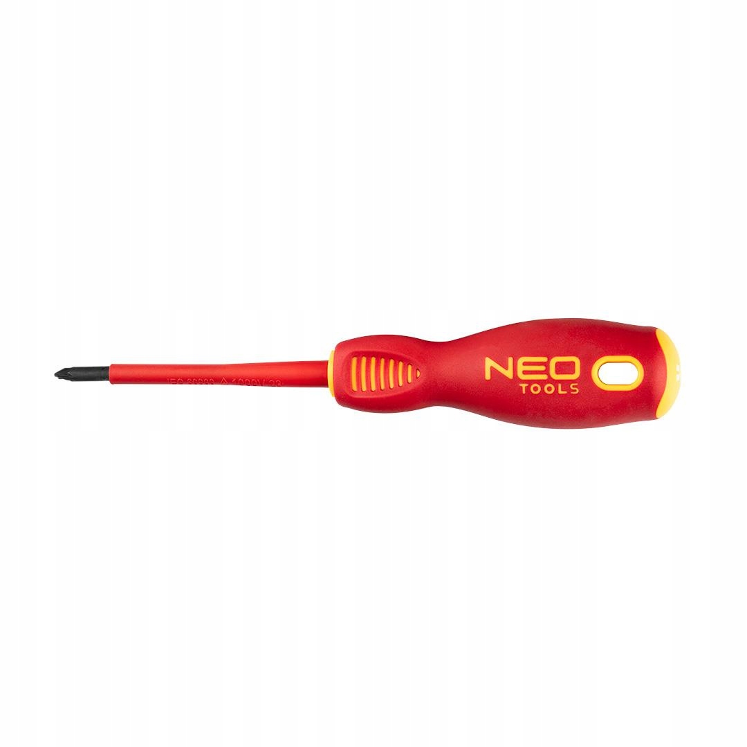 ОТВЕРТКА ПЛЮС-МИНУС 1000В, SL / PZ1 X 80ММ 04-219 NEO TOOLS