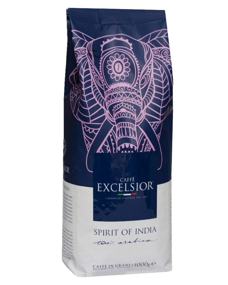 Levně Káva zrna Excelsior Spirit Of India 1 kg