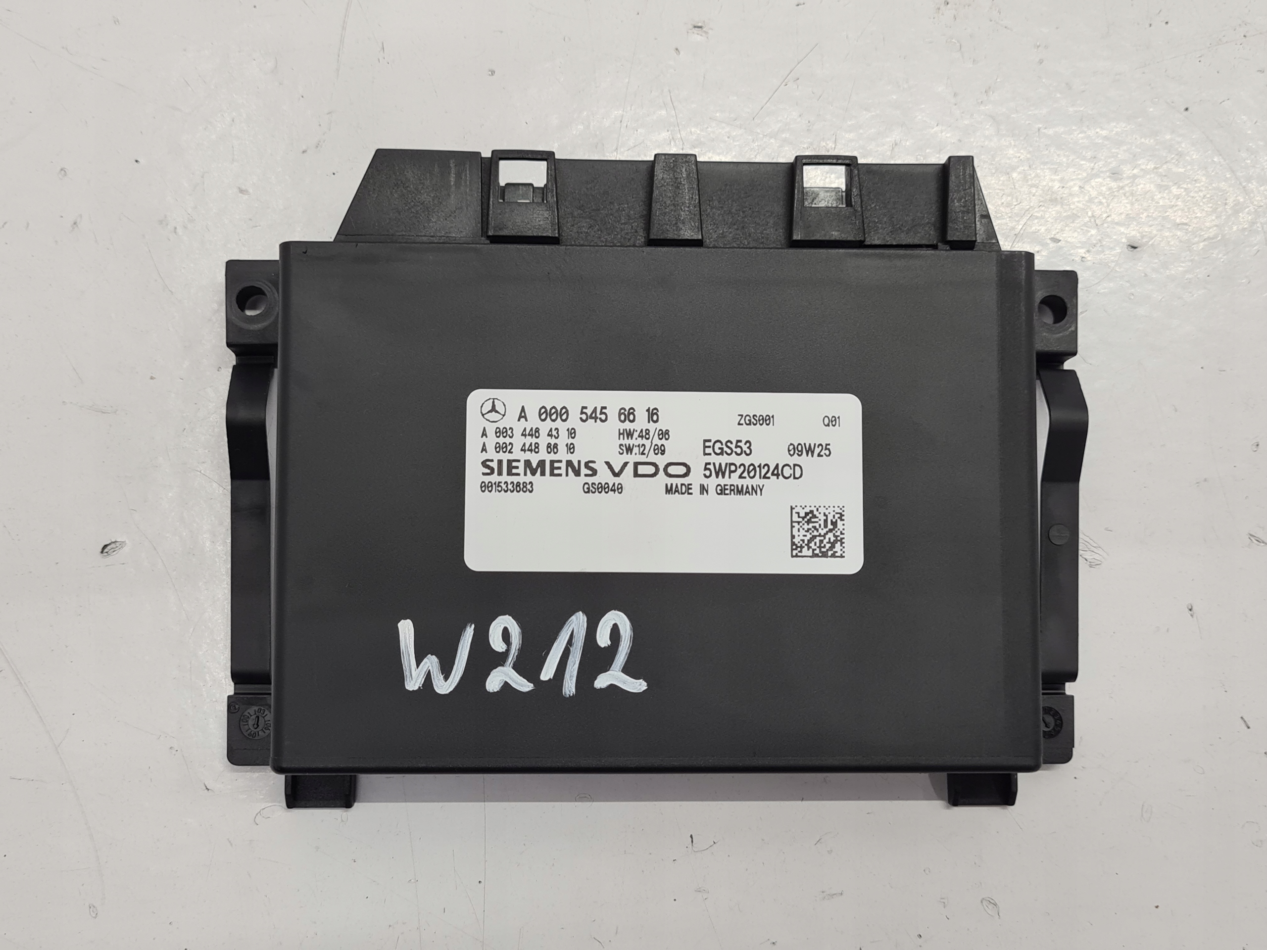 Mercedes W212 блок управления 2.2 CDI A0005456616