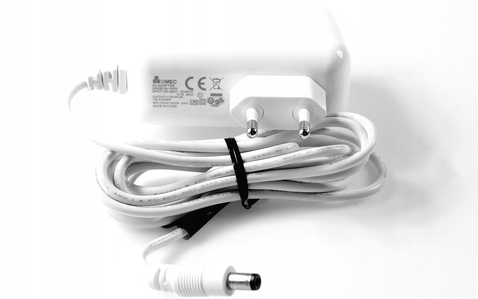 Zasilacz UMEC 15V 2A 30W EasyBox 5.5/2.1