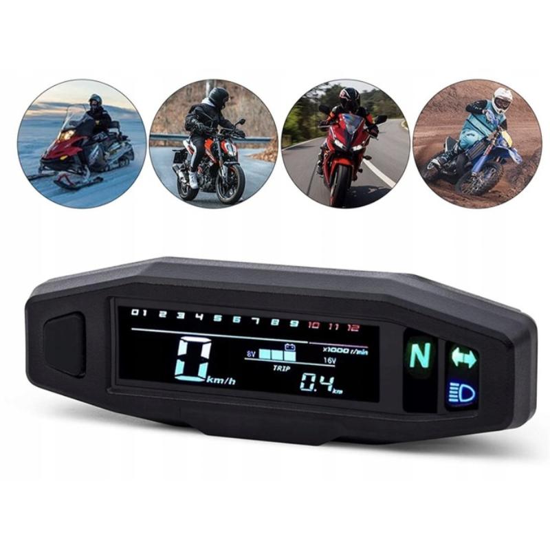 PRĘDKOŚCIOMIERZ DO MOTOCYKLOWY LCD MINI EAN (GTIN) 6975616846417