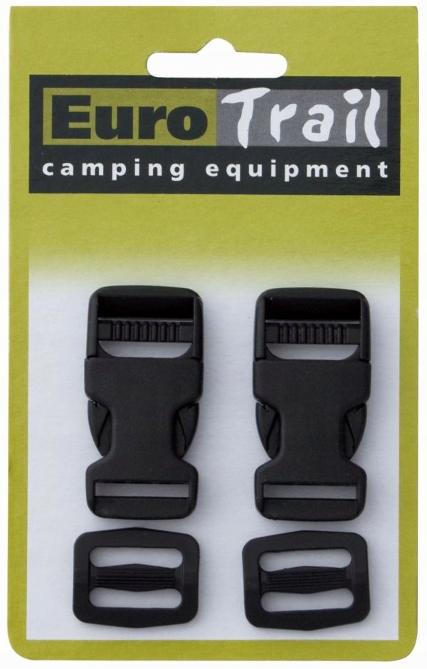 Zapięcie klamerka zatrzask plecaka 20mm Eurotrail