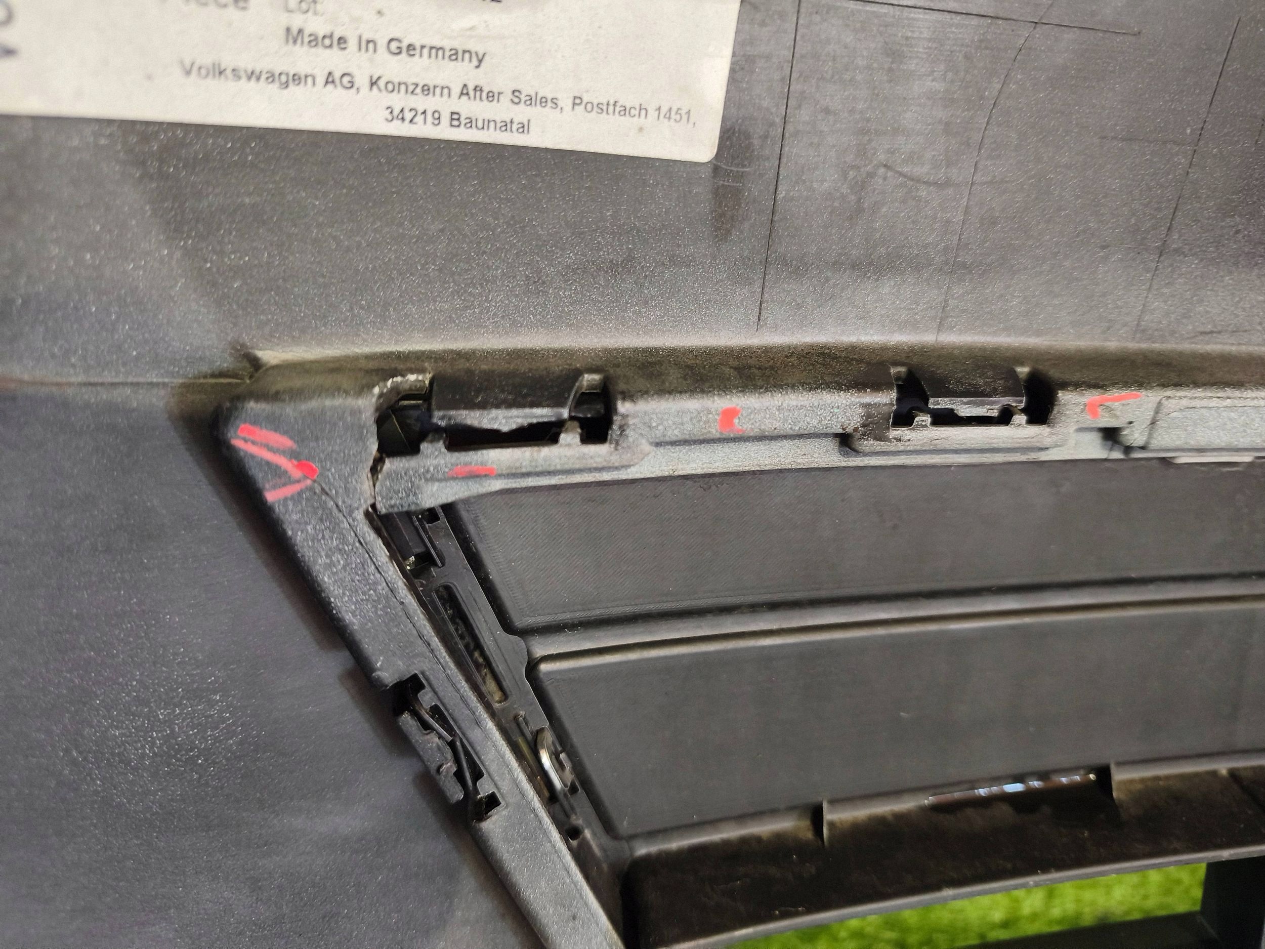 front bumper front VW TIGUAN 12- LIFT NR.9964