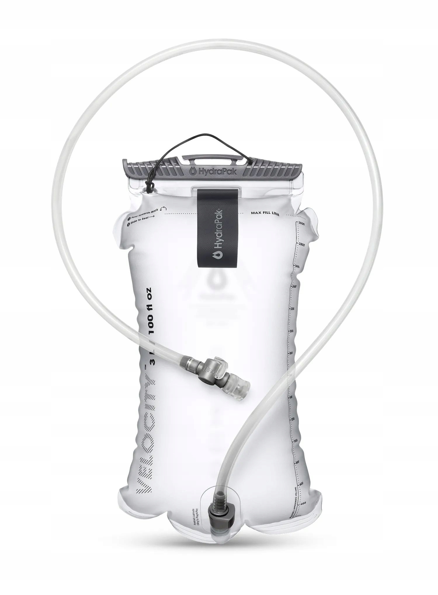 Bukłak na wodę HydraPak Velocity 3 L clear