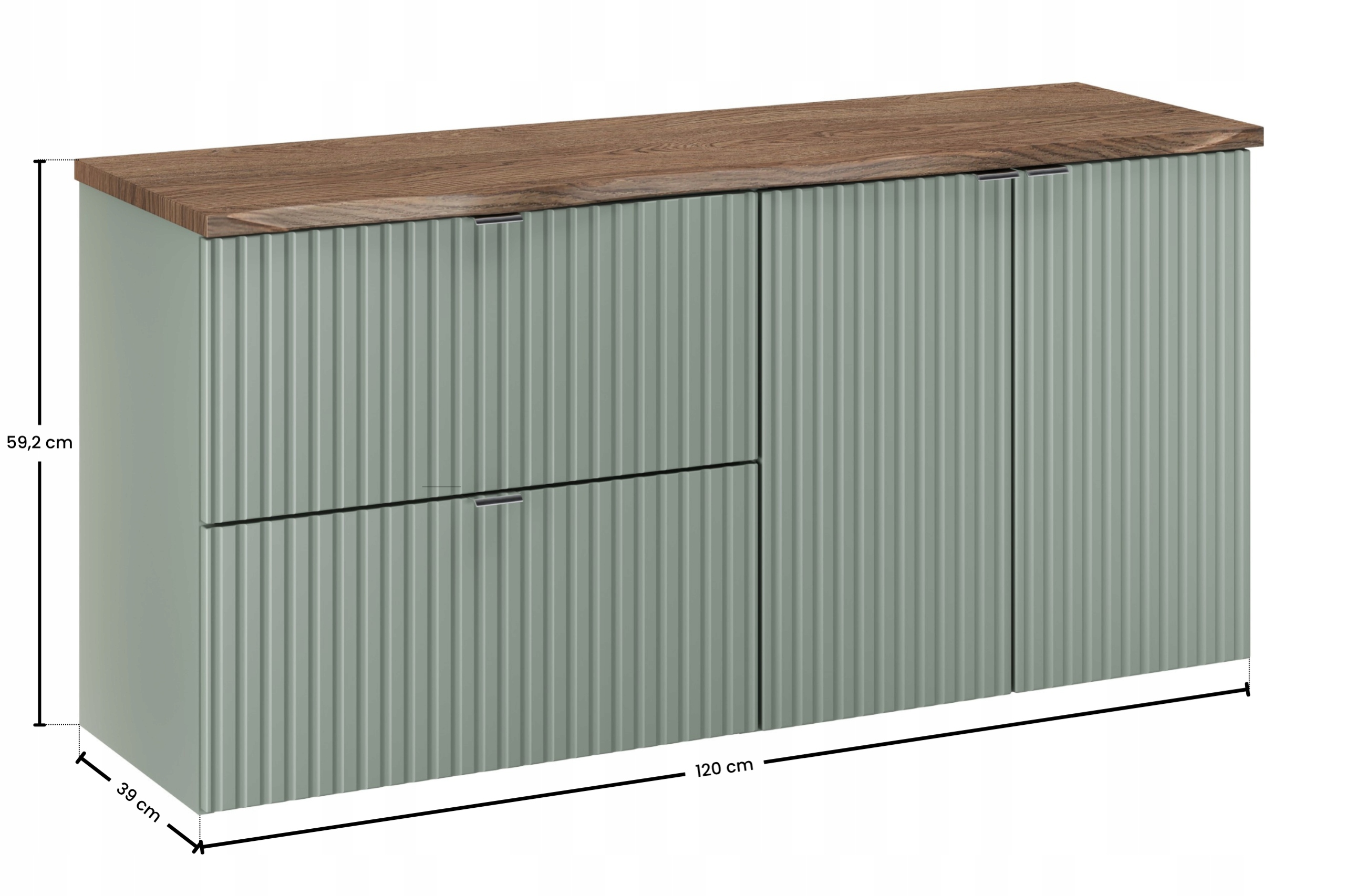 Nábytková sada 120 cm s deskou