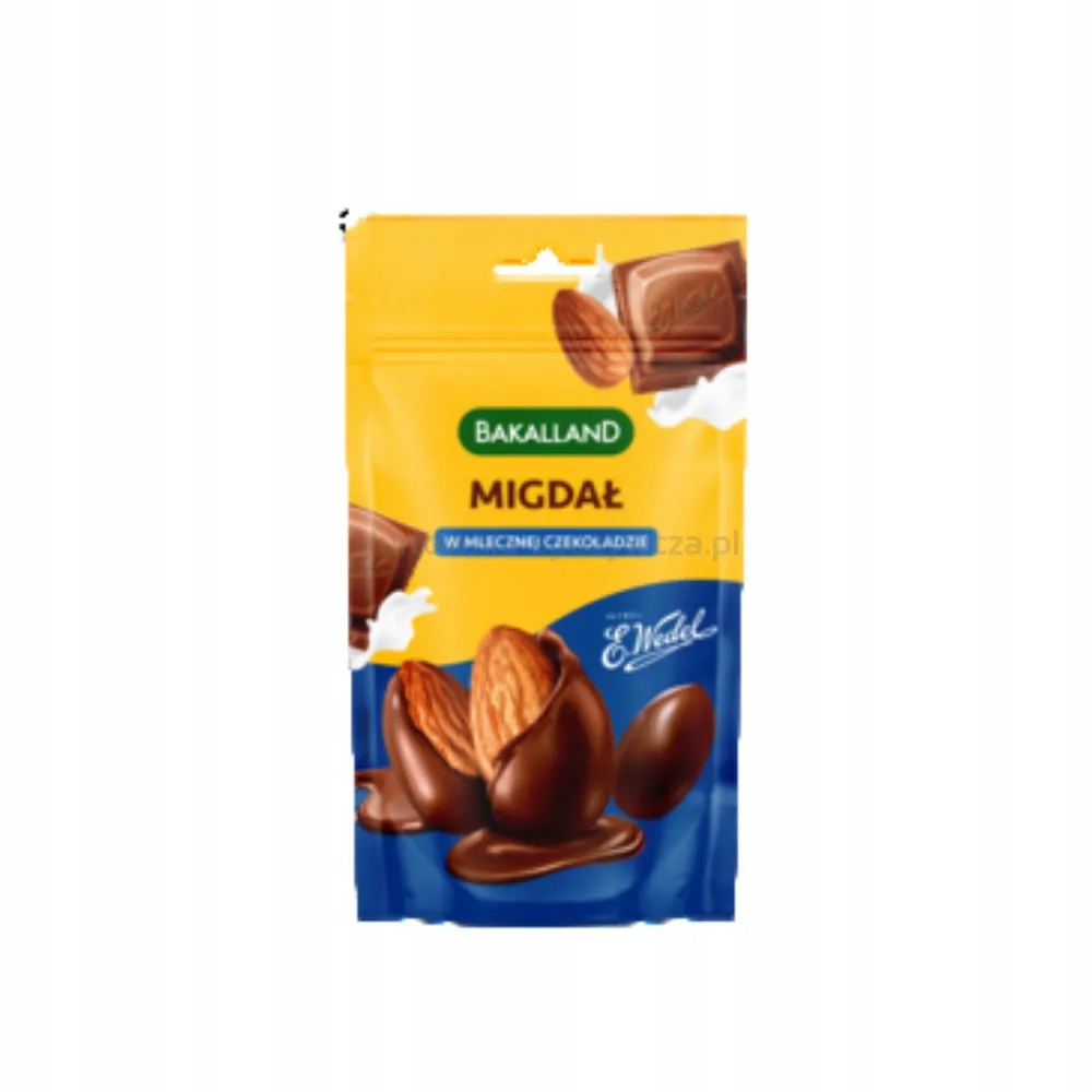Bakalland Mandle v mléčné čokoládě Wedel 75 g