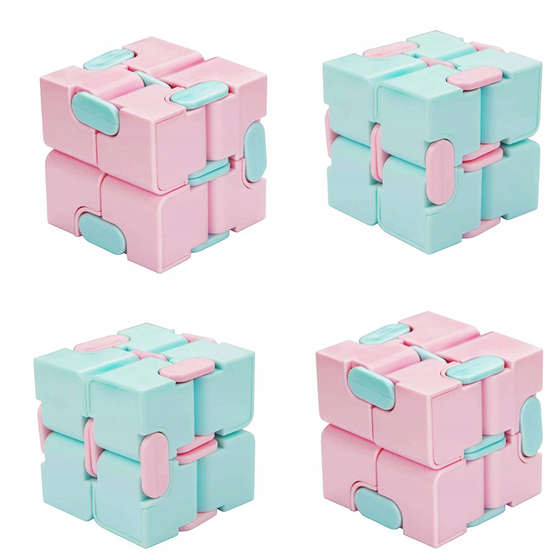 KOSTKA NIESKOŃCZONOŚCI ANTYSTRESOWA FIDGET ZABAWKA UKŁADANKA LOGICZNA EDU Bohater brak