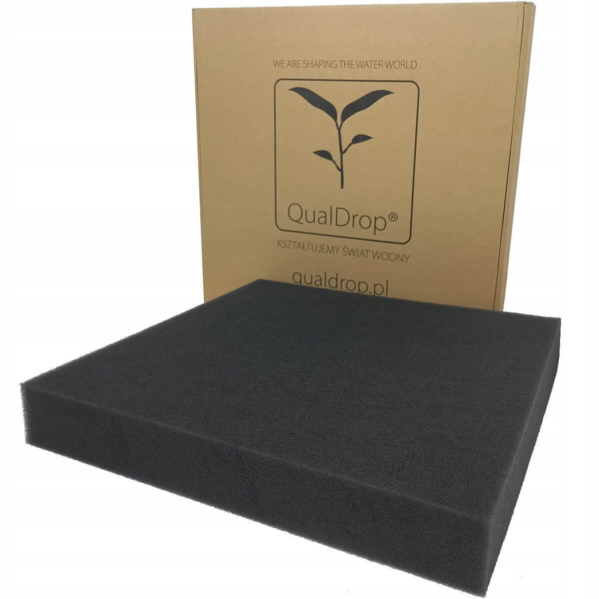 

QualDrop Sponge Pore 35x35x5cm Gąbka wkład 45ppi