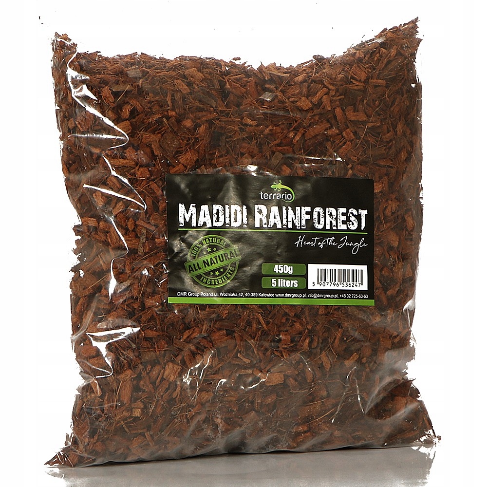 

Drobne Zrębki Kokosa Podłoże Do Terrarium 5L 500G