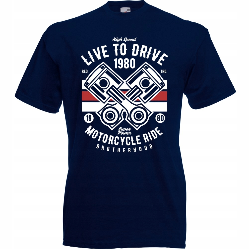 

Koszulka live to drive motocykl części motor L