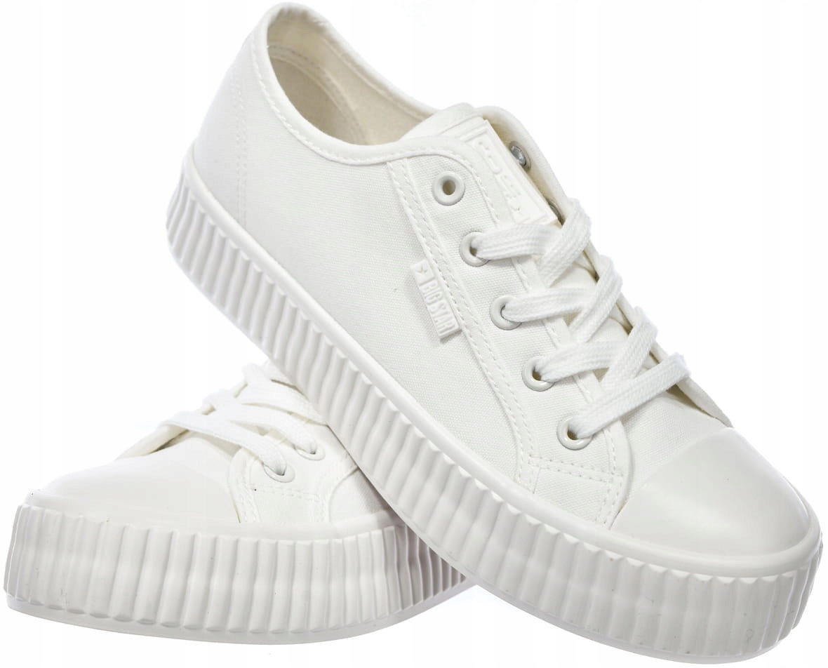 Damskie trampki Big Star tenisówki RR274776 biały 39