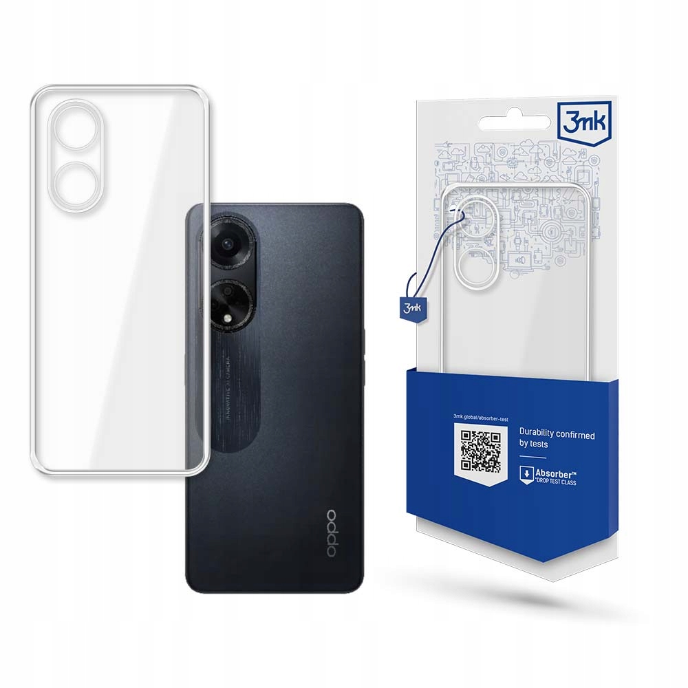 Etui 3mk Clear Case na Oppo A98 5G przezroczyste 3mk Protection