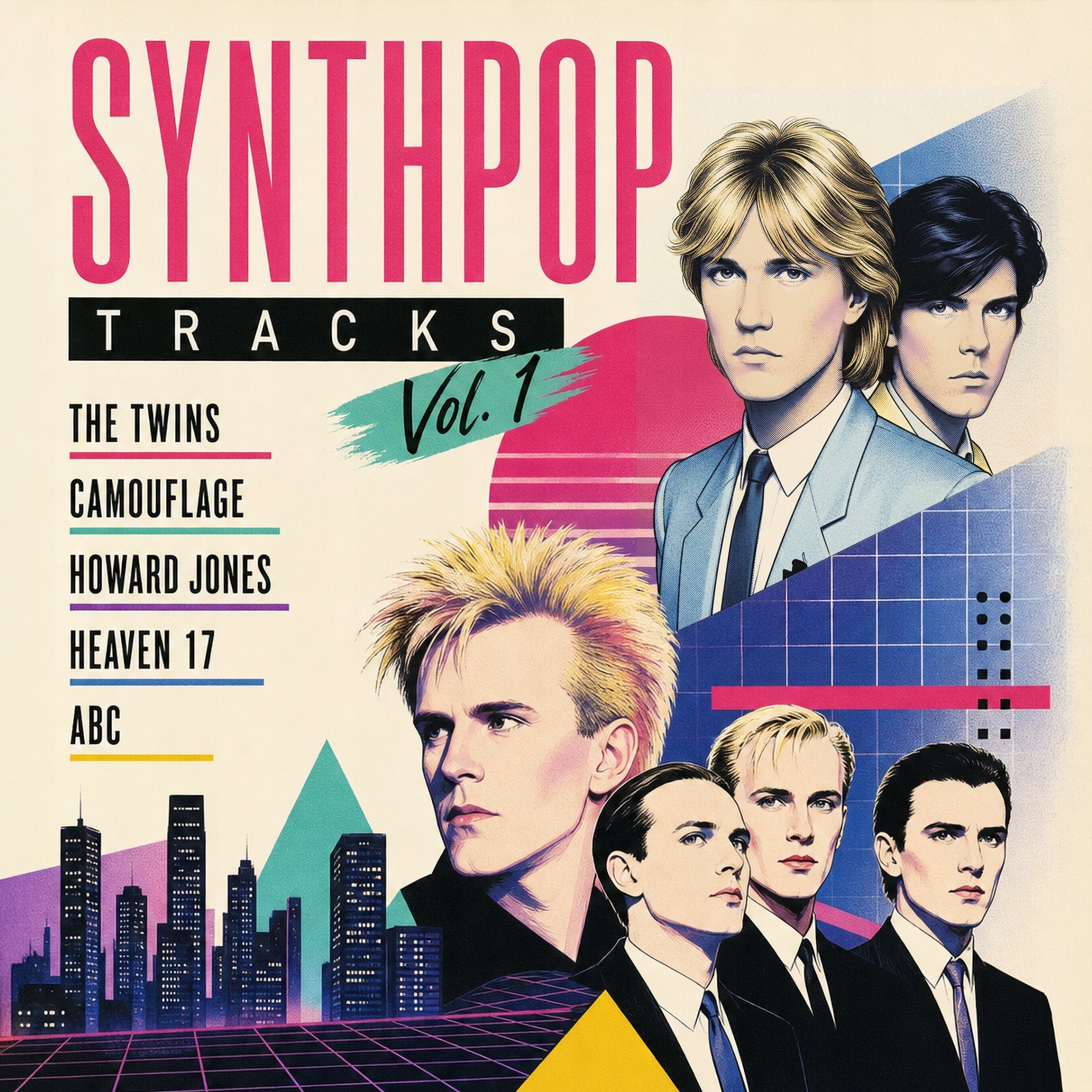 Synthpop Tracks Vol. 1 2026 Skł CD Camouflage Twins Abc Cetu Javu Omd