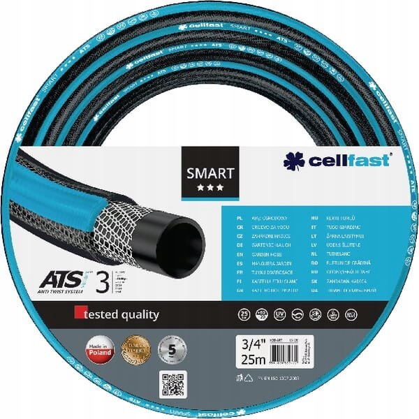 

Wąż ogrodowy Smart Atsv 3/4" 25m 1730262025
