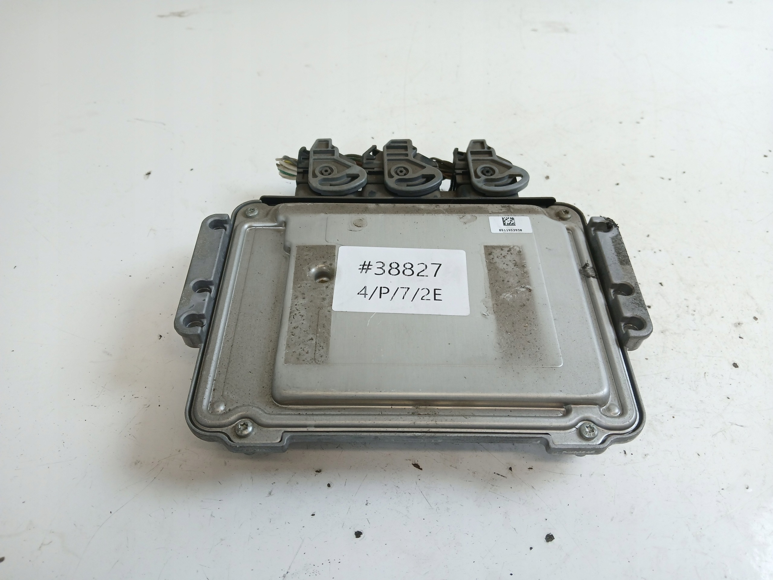 PEUGEOT 407 1.6 HDI control unit computer of the engine 9662213380