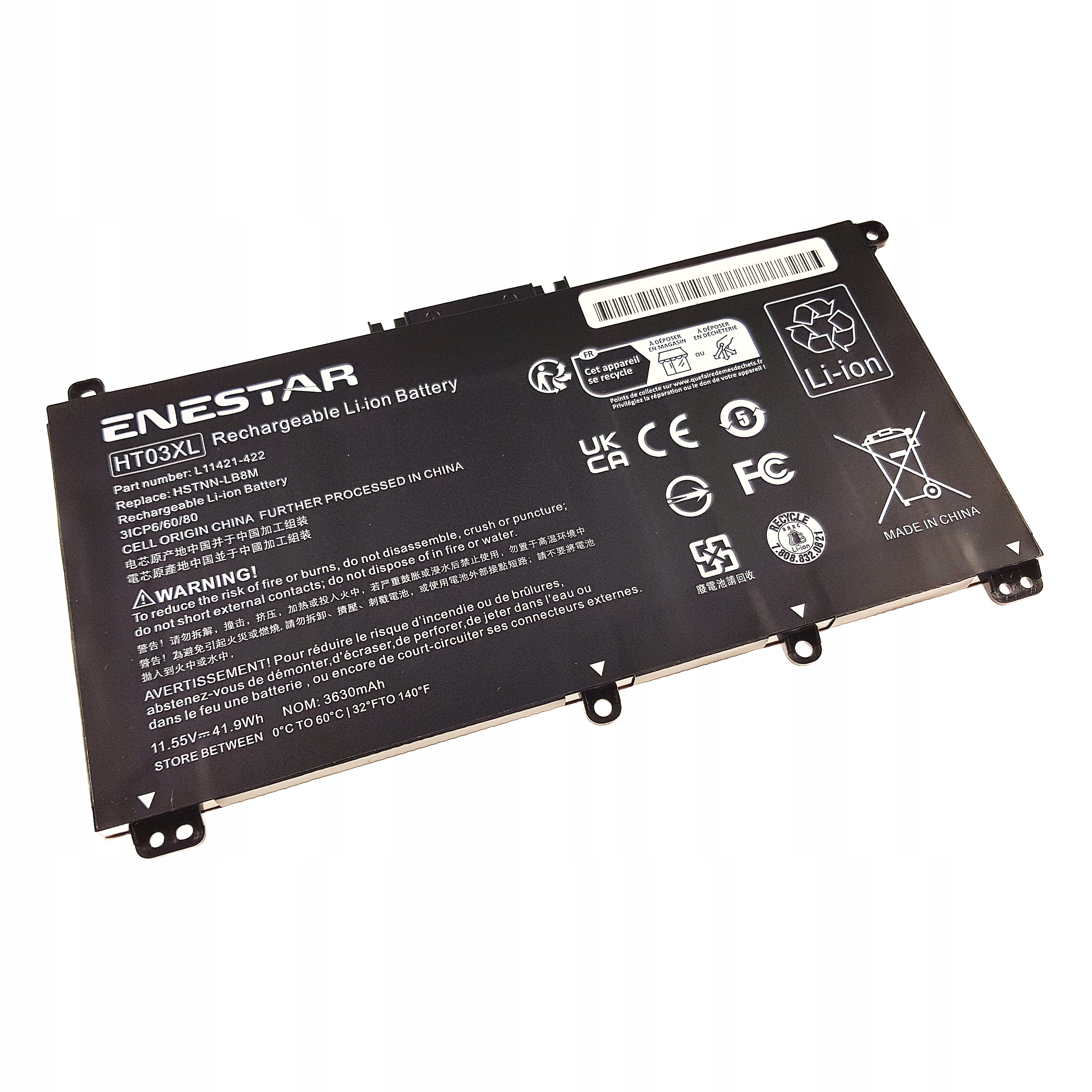 Bateria do Hp Pavilion 15-CS0800NZ 15-CS0803NO 15-CS0806NO 15-CS0809NO