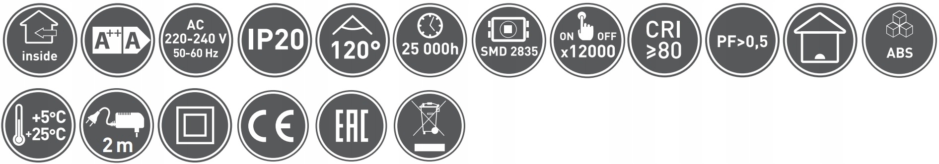 Lampka biurkowa ARCHITECTO 8W, 600lm 4000K czarna Długość/wysokość 73 cm